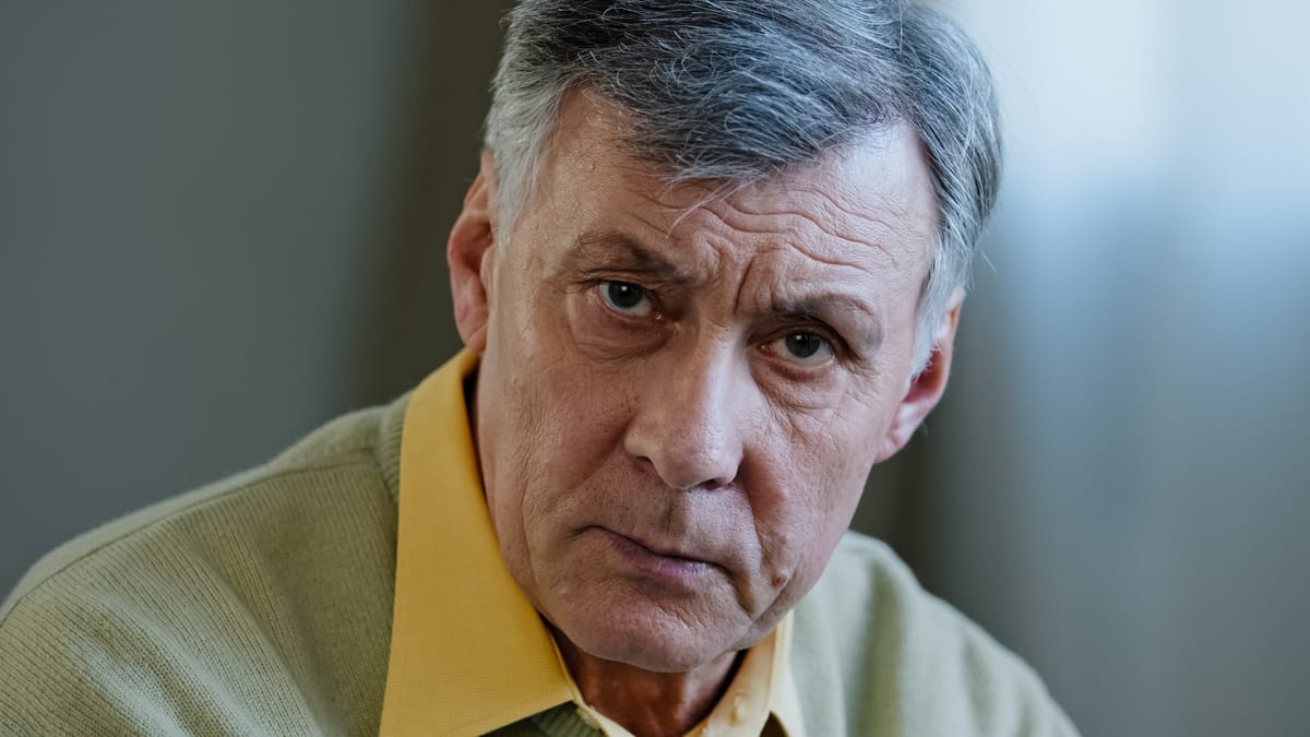 Crotchety Neighbor Really Hanging In There